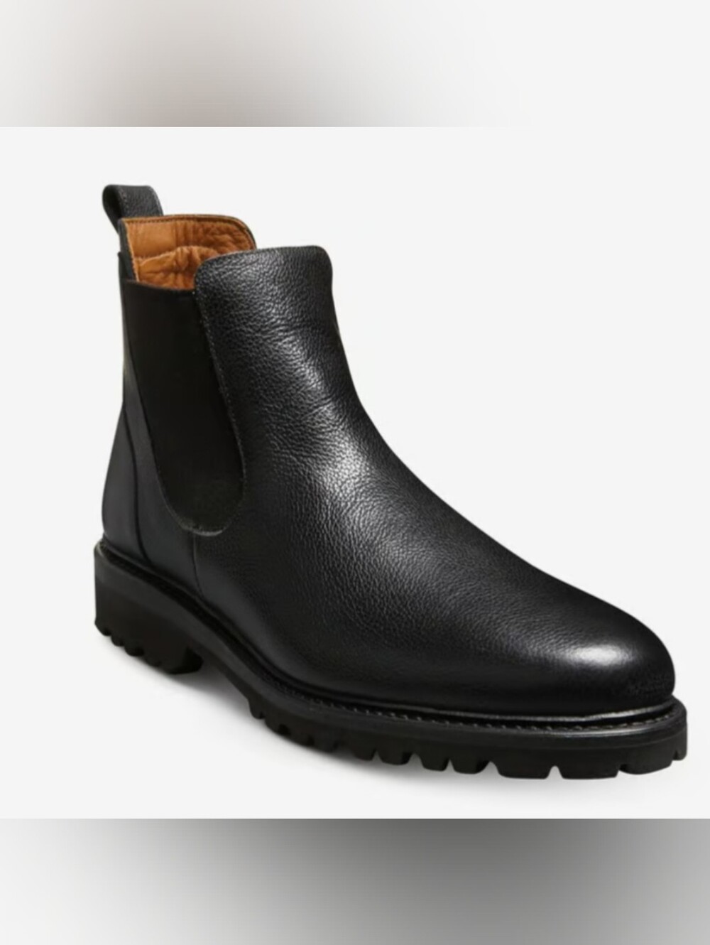 Allen Edmonds Black Leather Chelsea Boots